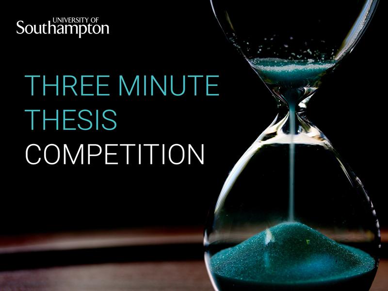 Three Minute Thesis Competition 2020